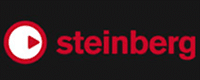 Steinberg : Logiciels Audio Professionnels, Logo Officiel Logo Steinberg rouge avec un cercle rouge contenant un triangle blanc pointant vers la droite, sur fond noir. Steinberg est une marque de logiciels audio.